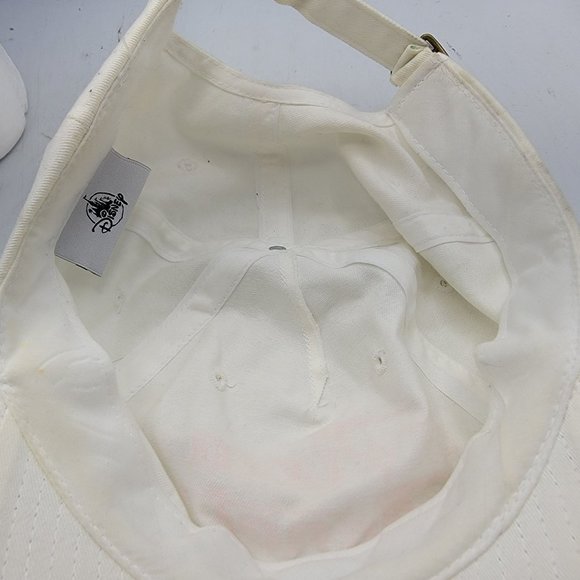 Disney Parks Pizza Planet Toy Story Adult Adjustable White Outdoor Hat Cap - Picture 7 of 10